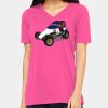Missy's Relaxed Jersey Short-Sleeve V-Neck T-Shirt Thumbnail