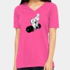 Missy's Relaxed Jersey Short-Sleeve V-Neck T-Shirt Thumbnail