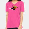 Missy's Relaxed Jersey Short-Sleeve V-Neck T-Shirt Thumbnail