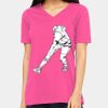 Missy's Relaxed Jersey Short-Sleeve V-Neck T-Shirt Thumbnail