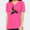 Missy's Relaxed Jersey Short-Sleeve V-Neck T-Shirt Thumbnail