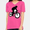 Missy's Relaxed Jersey Short-Sleeve V-Neck T-Shirt Thumbnail