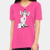 Missy's Relaxed Jersey Short-Sleeve V-Neck T-Shirt Thumbnail