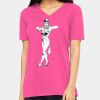 Missy's Relaxed Jersey Short-Sleeve V-Neck T-Shirt Thumbnail