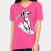 Missy's Relaxed Jersey Short-Sleeve V-Neck T-Shirt Thumbnail