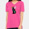 Missy's Relaxed Jersey Short-Sleeve V-Neck T-Shirt Thumbnail