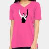 Missy's Relaxed Jersey Short-Sleeve V-Neck T-Shirt Thumbnail