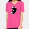 Missy's Relaxed Jersey Short-Sleeve V-Neck T-Shirt Thumbnail