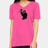 Missy's Relaxed Jersey Short-Sleeve V-Neck T-Shirt Thumbnail