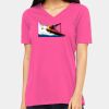 Missy's Relaxed Jersey Short-Sleeve V-Neck T-Shirt Thumbnail