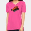 Missy's Relaxed Jersey Short-Sleeve V-Neck T-Shirt Thumbnail