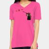 Missy's Relaxed Jersey Short-Sleeve V-Neck T-Shirt Thumbnail