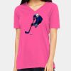 Missy's Relaxed Jersey Short-Sleeve V-Neck T-Shirt Thumbnail