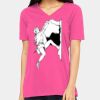 Missy's Relaxed Jersey Short-Sleeve V-Neck T-Shirt Thumbnail