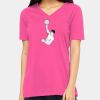 Missy's Relaxed Jersey Short-Sleeve V-Neck T-Shirt Thumbnail