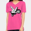 Missy's Relaxed Jersey Short-Sleeve V-Neck T-Shirt Thumbnail