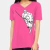 Missy's Relaxed Jersey Short-Sleeve V-Neck T-Shirt Thumbnail