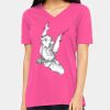 Missy's Relaxed Jersey Short-Sleeve V-Neck T-Shirt Thumbnail