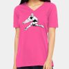 Missy's Relaxed Jersey Short-Sleeve V-Neck T-Shirt Thumbnail