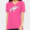 Missy's Relaxed Jersey Short-Sleeve V-Neck T-Shirt Thumbnail