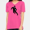 Missy's Relaxed Jersey Short-Sleeve V-Neck T-Shirt Thumbnail