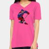 Missy's Relaxed Jersey Short-Sleeve V-Neck T-Shirt Thumbnail