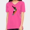 Missy's Relaxed Jersey Short-Sleeve V-Neck T-Shirt Thumbnail