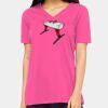 Missy's Relaxed Jersey Short-Sleeve V-Neck T-Shirt Thumbnail