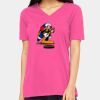 Missy's Relaxed Jersey Short-Sleeve V-Neck T-Shirt Thumbnail