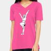 Missy's Relaxed Jersey Short-Sleeve V-Neck T-Shirt Thumbnail