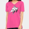 Missy's Relaxed Jersey Short-Sleeve V-Neck T-Shirt Thumbnail