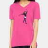 Missy's Relaxed Jersey Short-Sleeve V-Neck T-Shirt Thumbnail