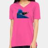 Missy's Relaxed Jersey Short-Sleeve V-Neck T-Shirt Thumbnail