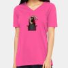 Missy's Relaxed Jersey Short-Sleeve V-Neck T-Shirt Thumbnail