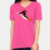 Missy's Relaxed Jersey Short-Sleeve V-Neck T-Shirt Thumbnail