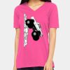 Missy's Relaxed Jersey Short-Sleeve V-Neck T-Shirt Thumbnail