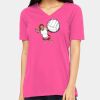Missy's Relaxed Jersey Short-Sleeve V-Neck T-Shirt Thumbnail