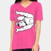 Missy's Relaxed Jersey Short-Sleeve V-Neck T-Shirt Thumbnail
