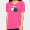 Missy's Relaxed Jersey Short-Sleeve V-Neck T-Shirt Thumbnail