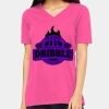 Missy's Relaxed Jersey Short-Sleeve V-Neck T-Shirt Thumbnail