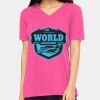 Missy's Relaxed Jersey Short-Sleeve V-Neck T-Shirt Thumbnail