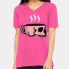 Missy's Relaxed Jersey Short-Sleeve V-Neck T-Shirt Thumbnail
