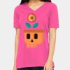 Missy's Relaxed Jersey Short-Sleeve V-Neck T-Shirt Thumbnail