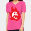 Missy's Relaxed Jersey Short-Sleeve V-Neck T-Shirt Thumbnail