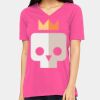 Missy's Relaxed Jersey Short-Sleeve V-Neck T-Shirt Thumbnail