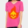Missy's Relaxed Jersey Short-Sleeve V-Neck T-Shirt Thumbnail