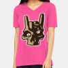 Missy's Relaxed Jersey Short-Sleeve V-Neck T-Shirt Thumbnail