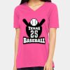 Missy's Relaxed Jersey Short-Sleeve V-Neck T-Shirt Thumbnail