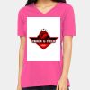 Missy's Relaxed Jersey Short-Sleeve V-Neck T-Shirt Thumbnail