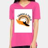 Missy's Relaxed Jersey Short-Sleeve V-Neck T-Shirt Thumbnail